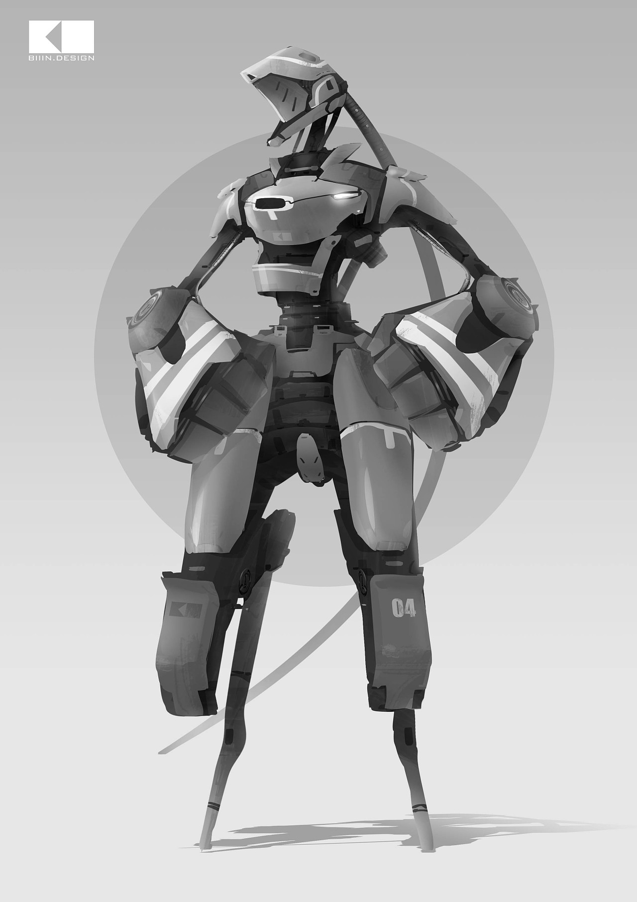 robot4|插画|概念设定|biiiin - 原创作品 - 站酷 (zcool)