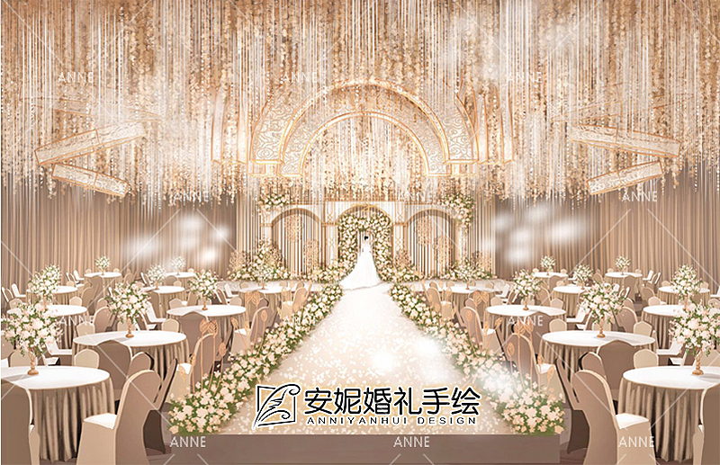 明 | 安妮婚礼手绘