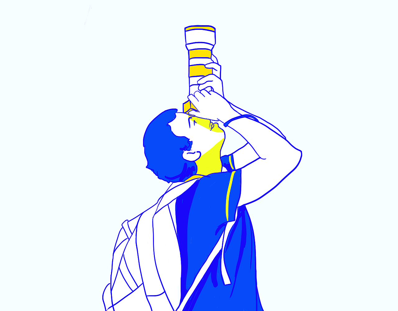 酷炫男女（图ZMTY3NDQxNTYw） - 艺术插画 - 站酷设计师TLAHU原创素材 - 站酷ZCOOL