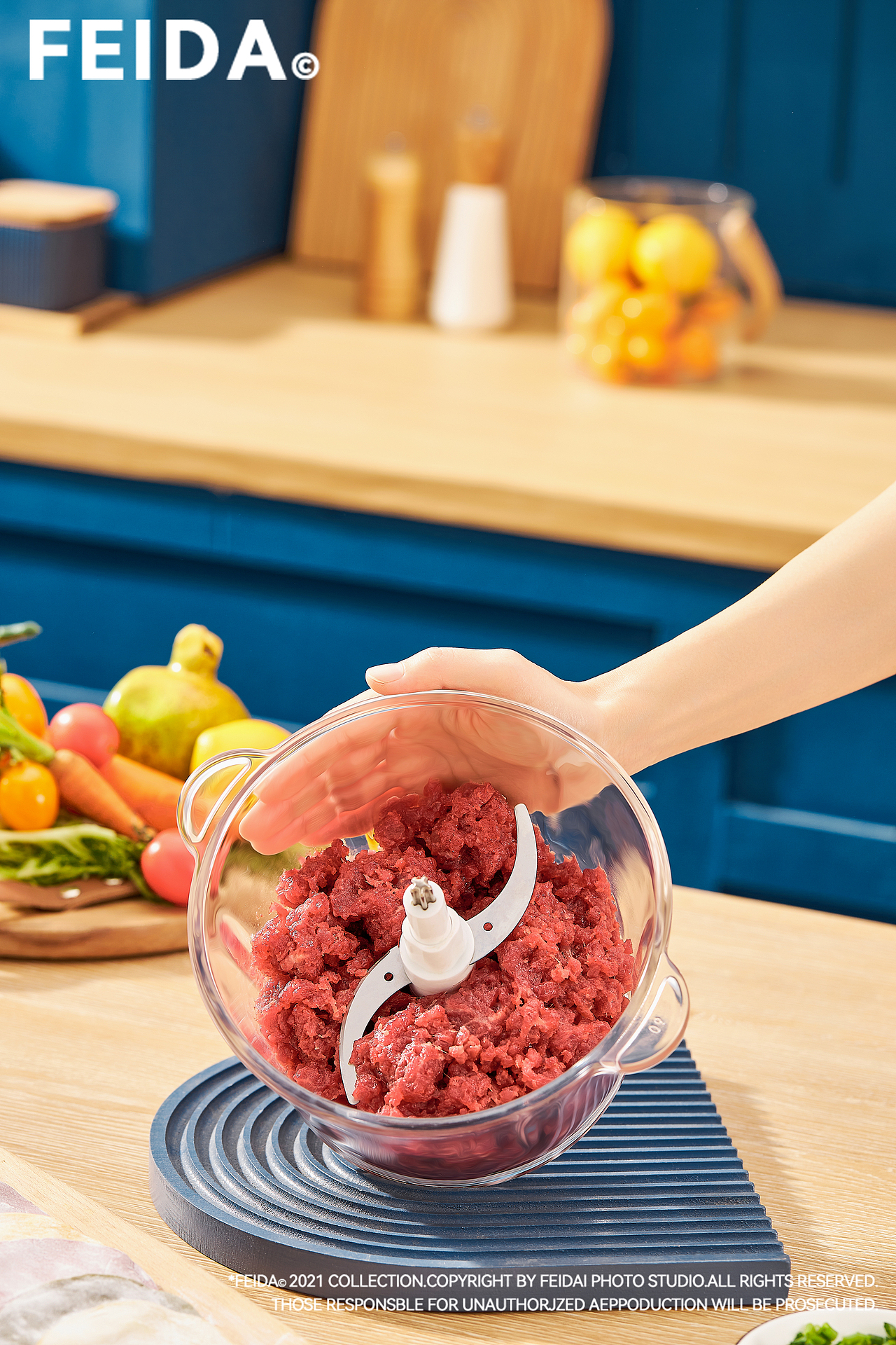 厨房电器摄影 | 帅康绞肉机场景（图ZMjg3MjYwMDA4） - 产品摄影 - 站酷设计师FEIDA肥呆原创素材 - 站酷ZCOOL