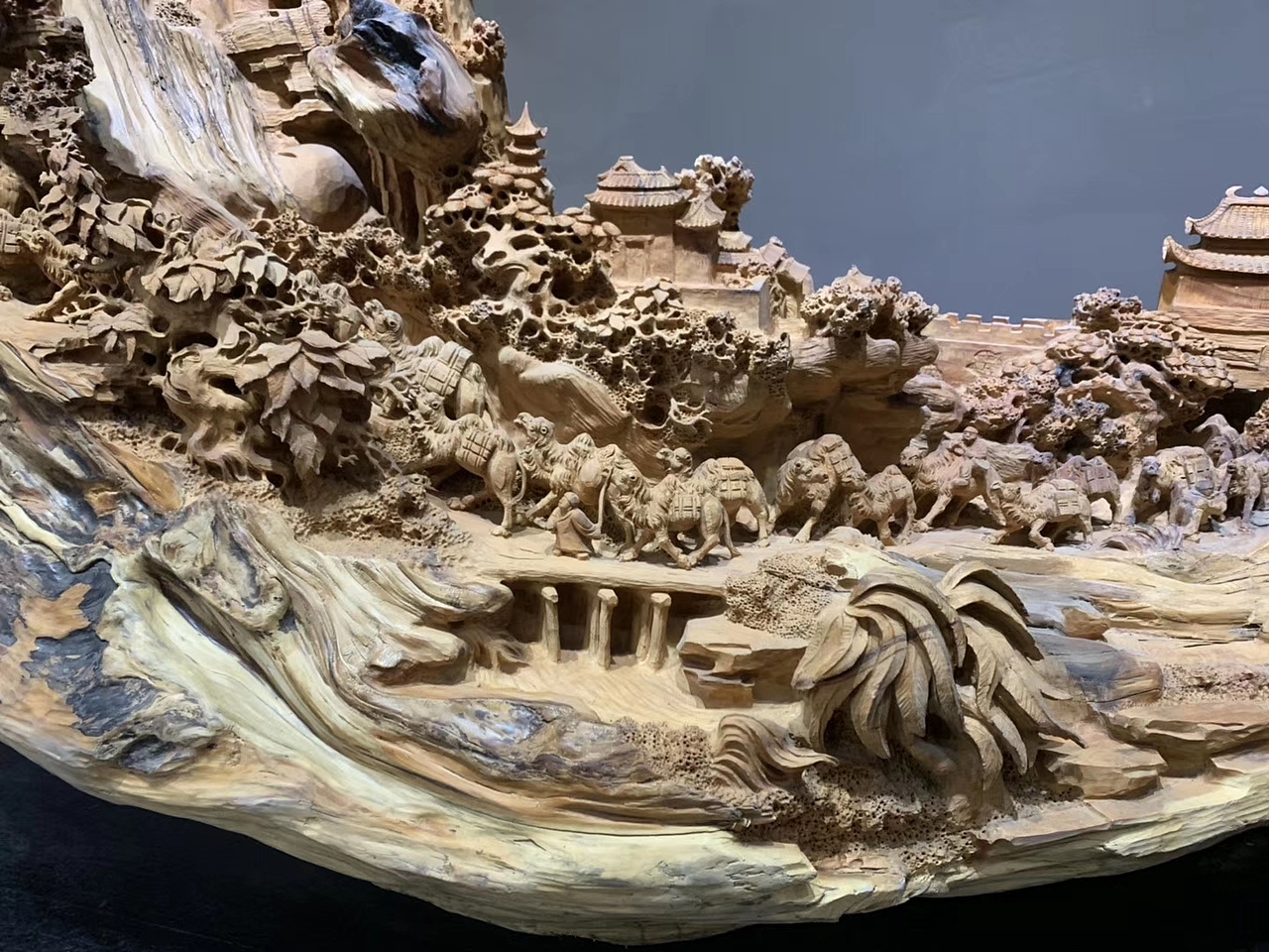 大型木雕,丝绸之路