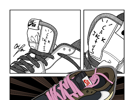 aj1倒钩low球鞋 壁纸/版画(艺术微喷)