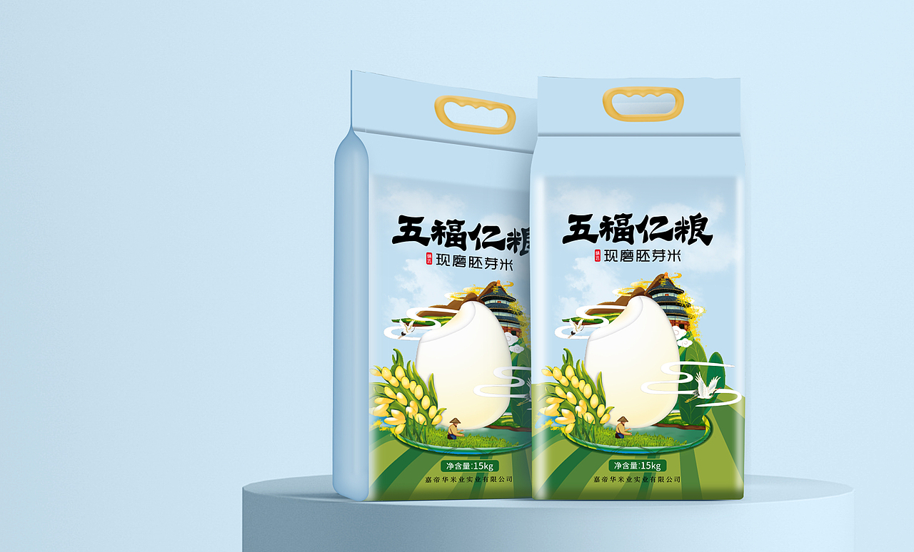 大米包装设计——西安日作品牌（图ZMTg4NDQ4NzI0） - 包装 - 站酷设计师焦焦2020原创素材 - 站酷ZCOOL
