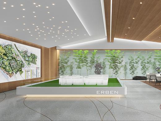 中铁春台售楼处（个人主页-ZNTUyODc5MDQ=） - 商业空间设计 - 站酷设计师而本御华设计原创素材 - 站酷ZCOOL