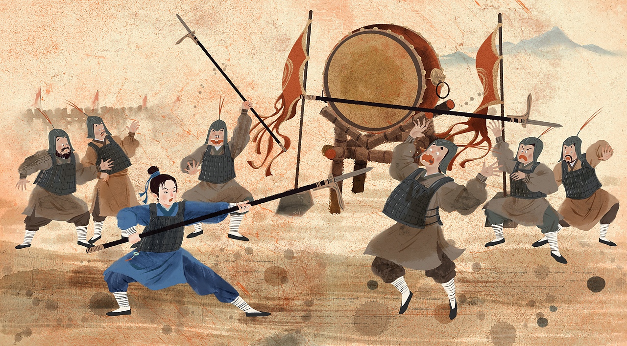 MULAN（图ZMjY0MjM1NzUy） - 绘本 - 站酷设计师九山DADA原创素材 - 站酷ZCOOL