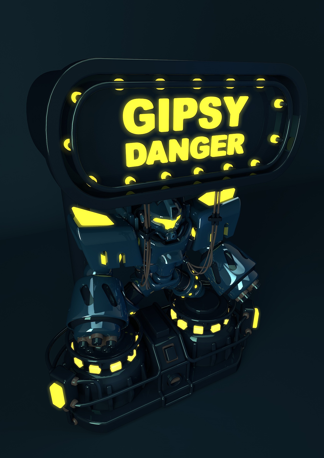 Gipsy Danger（图ZODM2NjM4MzI=） - 人物/生物 - 站酷设计师KevinRain原创素材 - 站酷ZCOOL