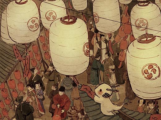 中国传统节日插画
