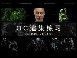 【1-3月份】OC渲染临摹练习