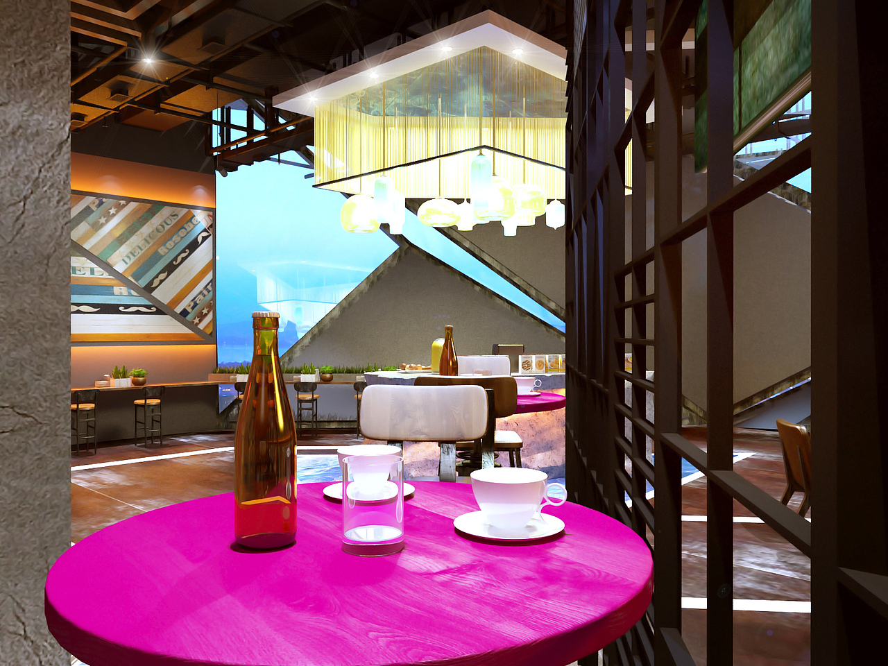 浪漫时光咖啡店