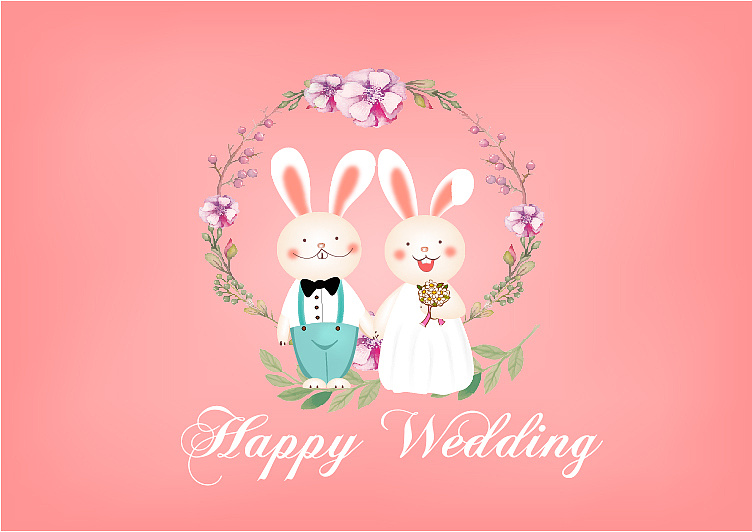 happy wedding - 原创作品 - 站酷(zcool)