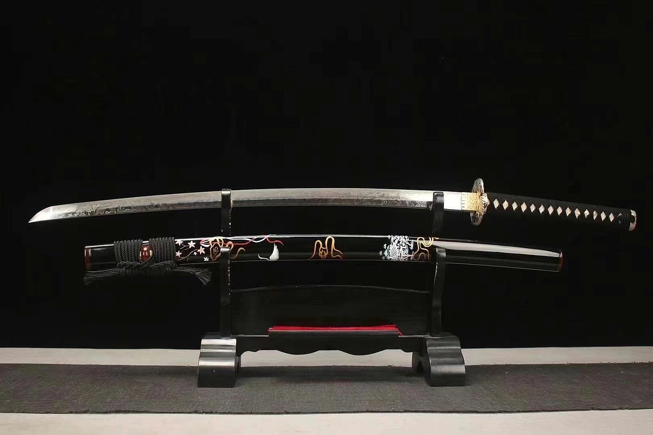 精工皆烧打刀 鎏金银苍鹰刀装 和风堂美术刀剑