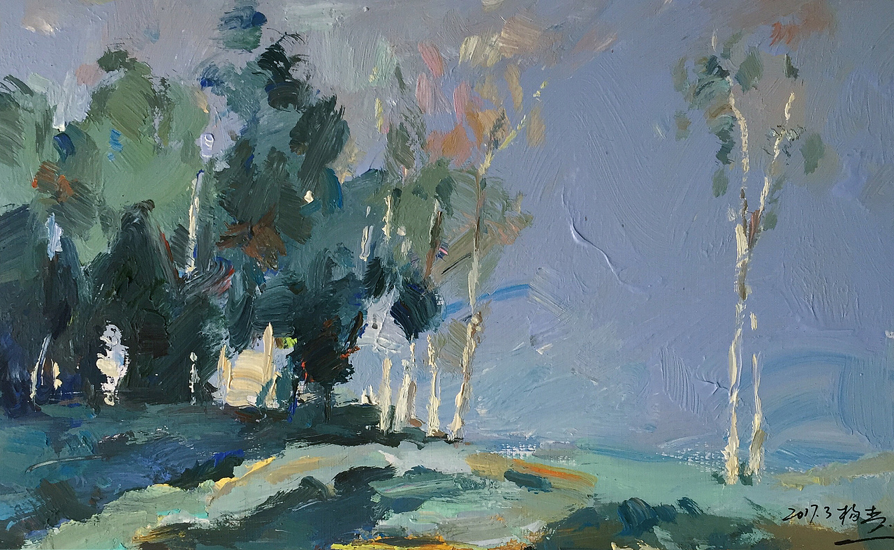 贵州华鹰美术培训学院杨杰色彩作品