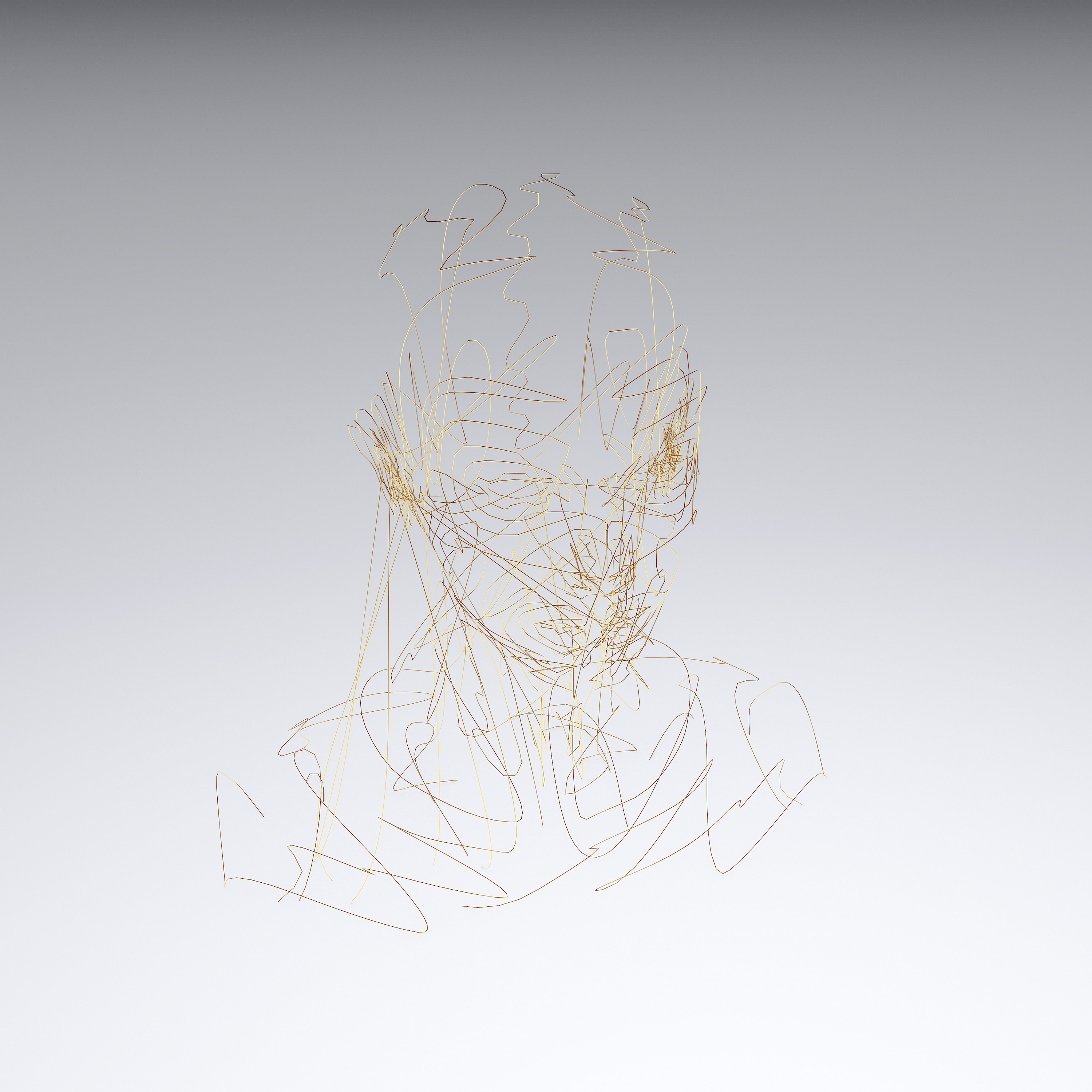 人体线稿——c4d每日打卡 39/365