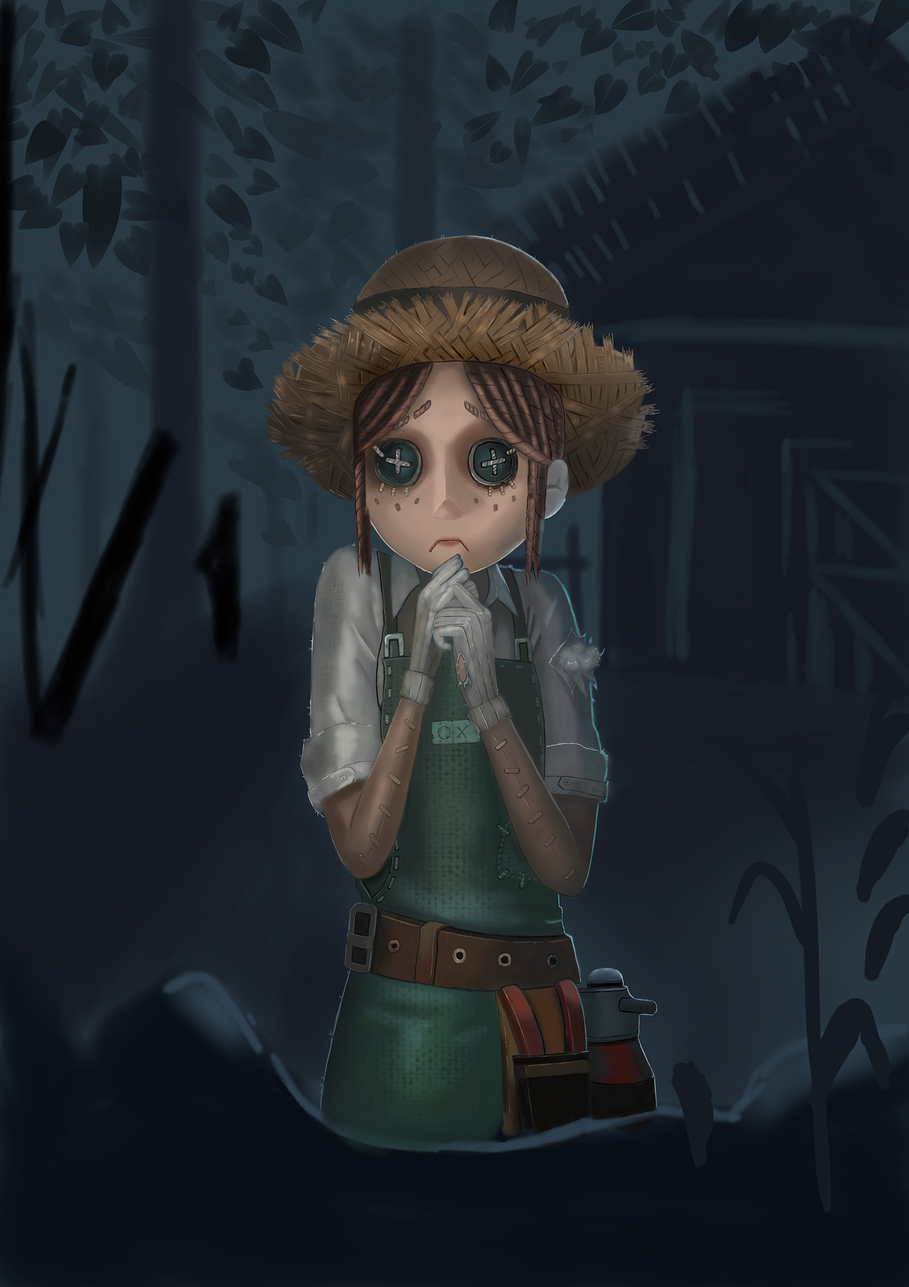 临摹第五人格的园丁