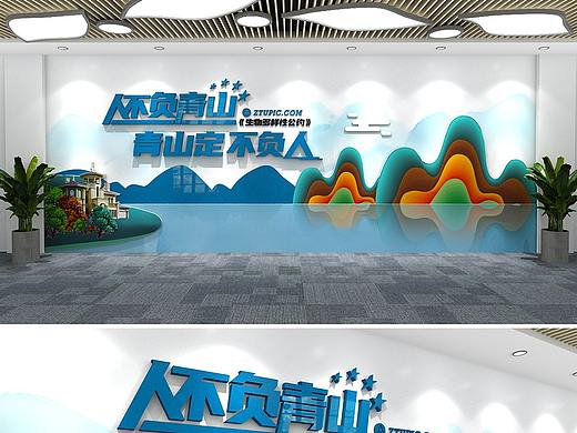 保护环境文化墙