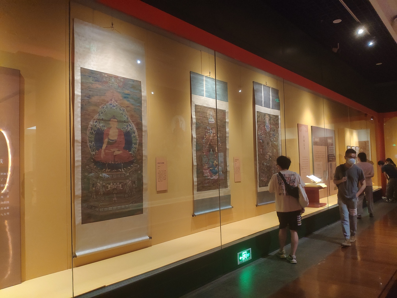 广州-广东省博临展：庄严万象-中国水陆画艺术精品展（图ZMjk0MzEzODEy） - 展陈设计 - 站酷设计师大湾区五花肉原创素材 - 站酷ZCOOL