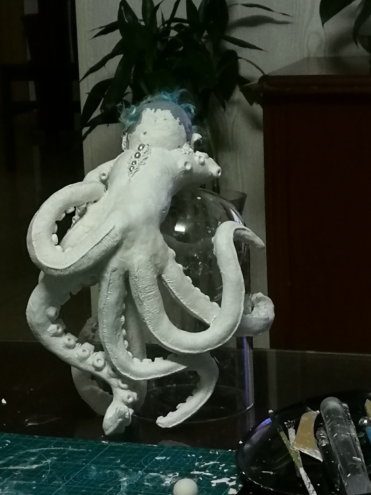 章鱼触手的制作过程