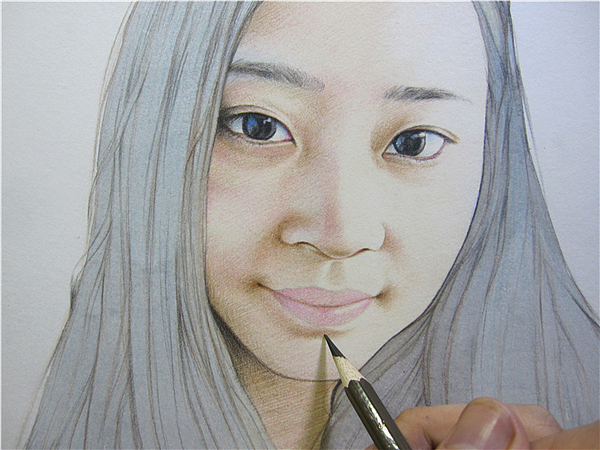 小葱小画--水溶性彩铅-加水（图ZMTE5Mzg0NjA=） - 绘画 - 站酷设计师超超的青葱原创素材 - 站酷ZCOOL