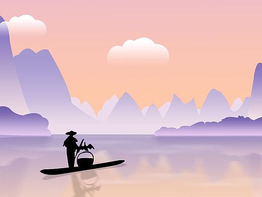 图片转插画-鼠绘风景练习