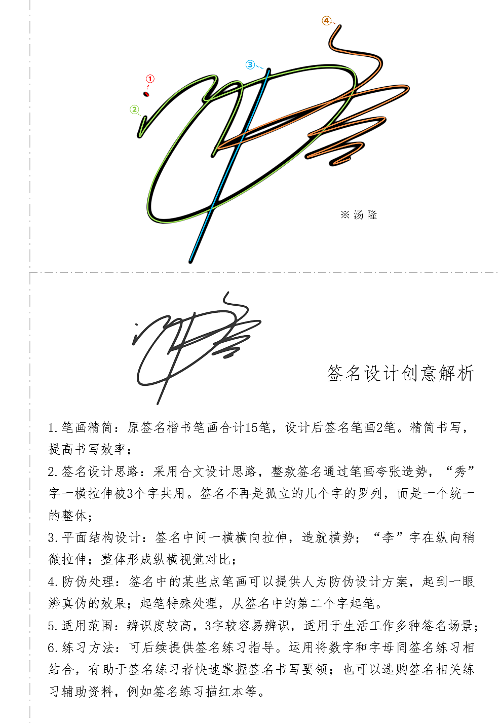 艺术签名设计解析案列丨南京孙老师丨syomei署名設計