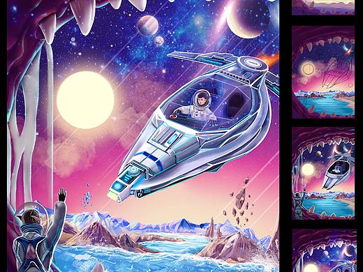 插画封面-星际追踪