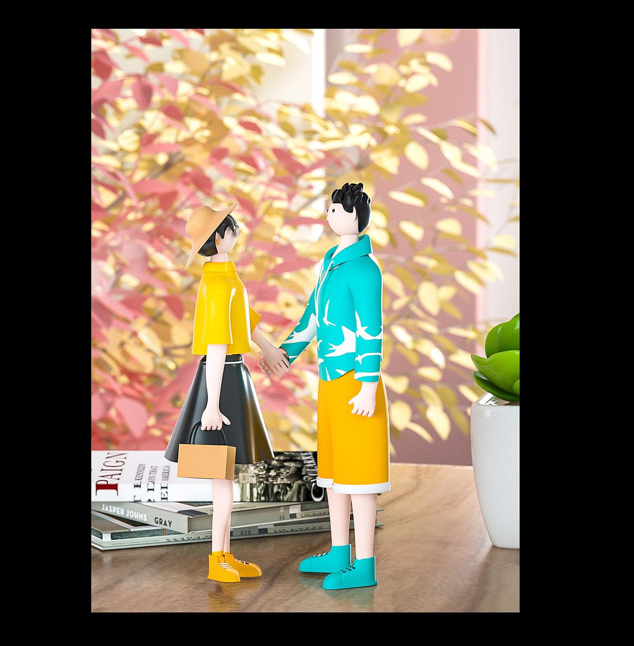 人物插画 | 建模（图ZMjE4NzcxMzg4） - 动画/影视 - 站酷设计师liyansu苏原创素材 - 站酷ZCOOL