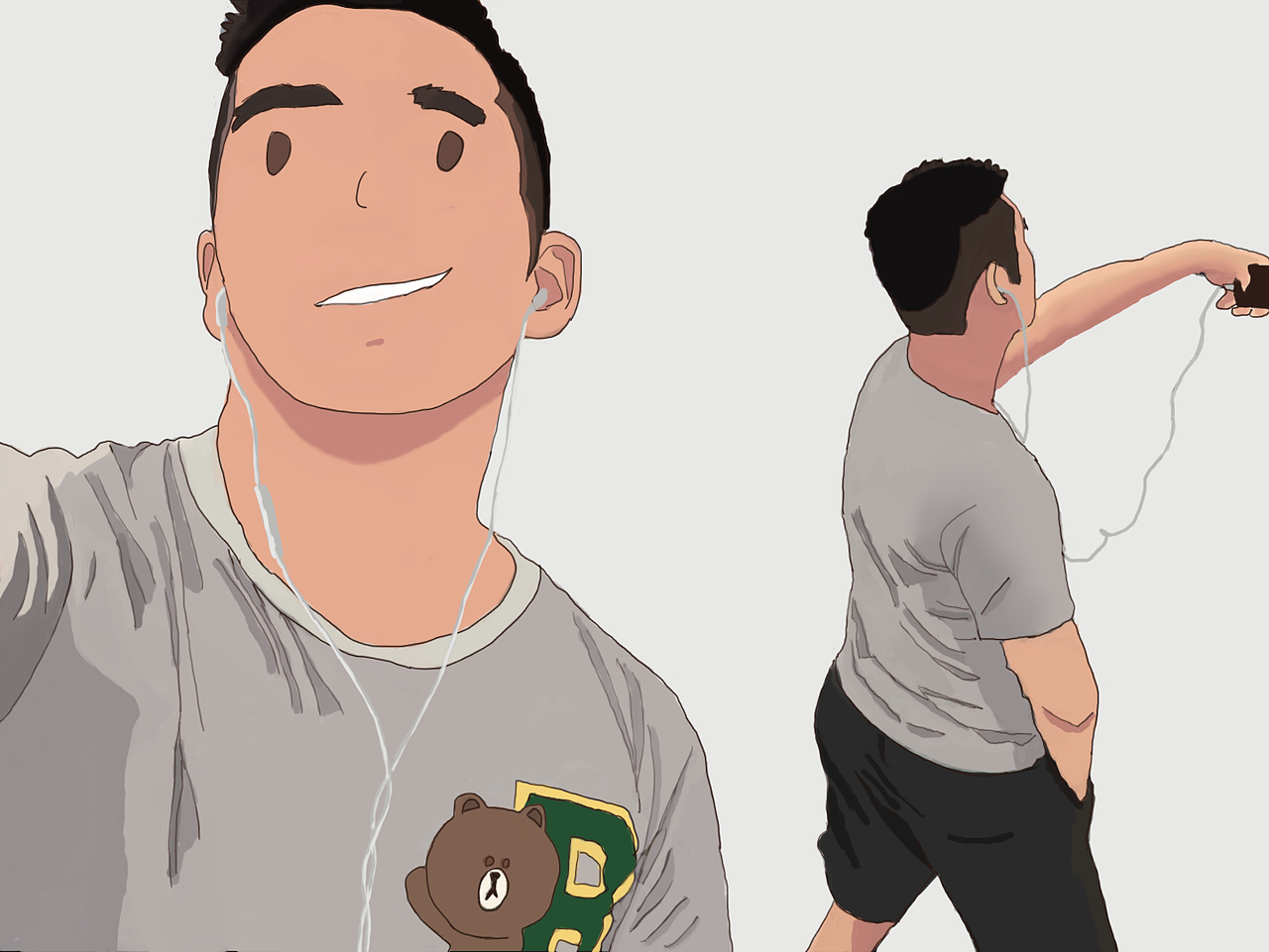 画过的那些男孩~（图ZMjE5MDkzODAw） - 新锐潮流插画 - 站酷设计师密使比原创素材 - 站酷ZCOOL