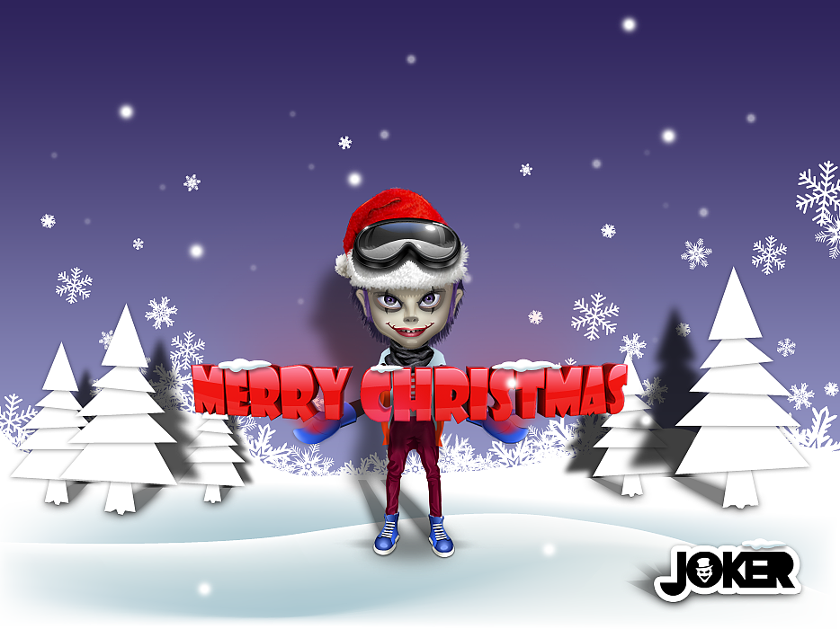 JOKER_Merry Christmas（图ZNDY0NjgyNA==） - 闪屏/壁纸 - 站酷设计师joker_design原创素材 - 站酷ZCOOL