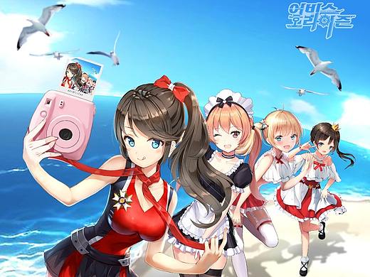 《深渊地平线》二次元舰娘海外广告系列