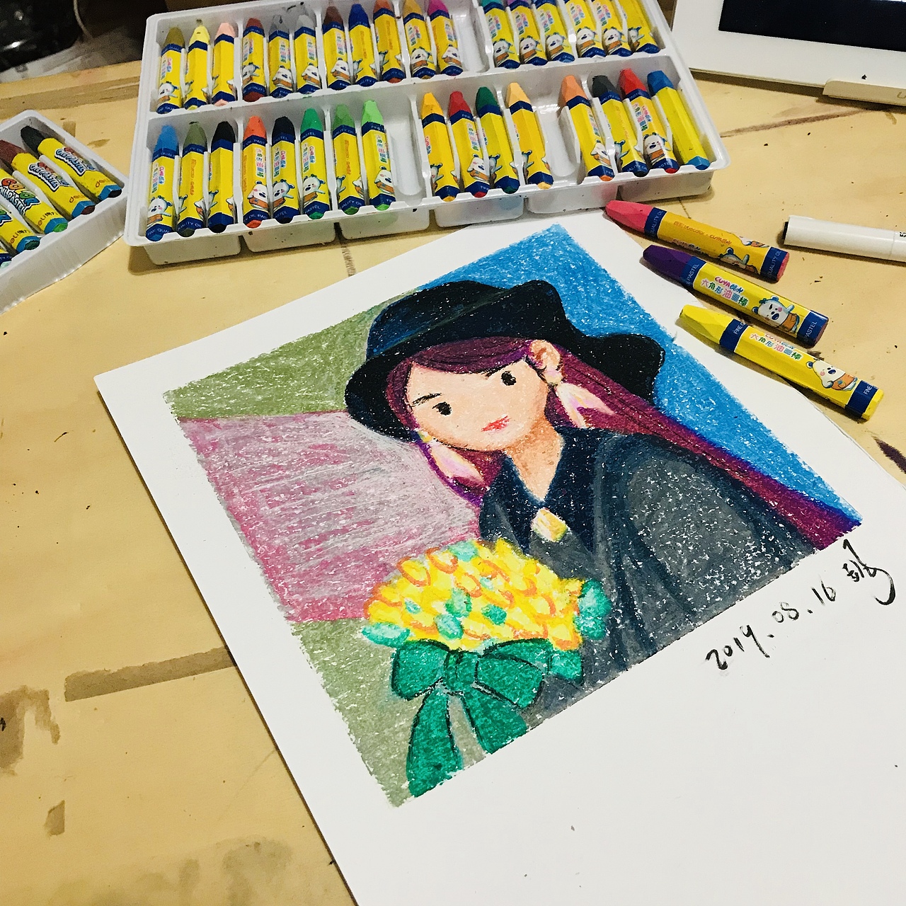 像个孩子一样涂一涂（图ZMTgxMDEwMTMy） - 艺术插画 - 站酷设计师玥与跃原创素材 - 站酷ZCOOL