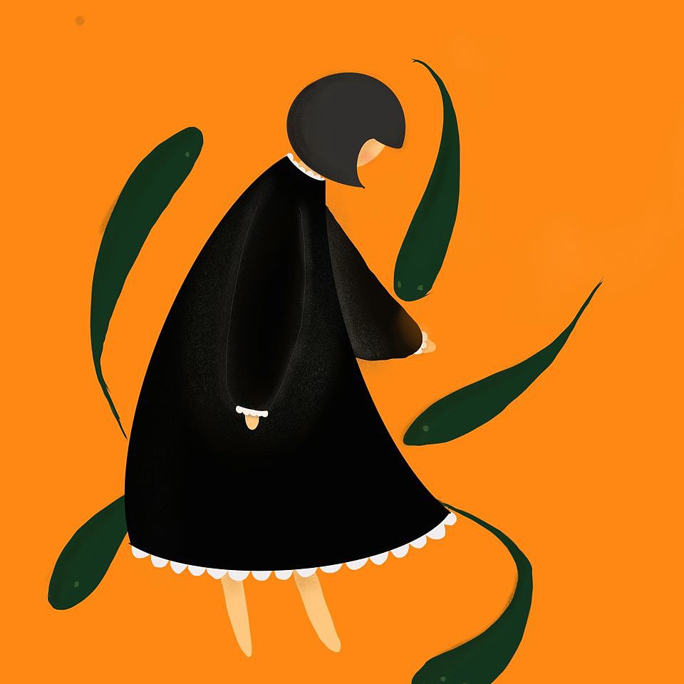 小女孩的第三天（图ZMTc4NDg3NDQ4） - 绘本 - 站酷设计师当鱼原创素材 - 站酷ZCOOL