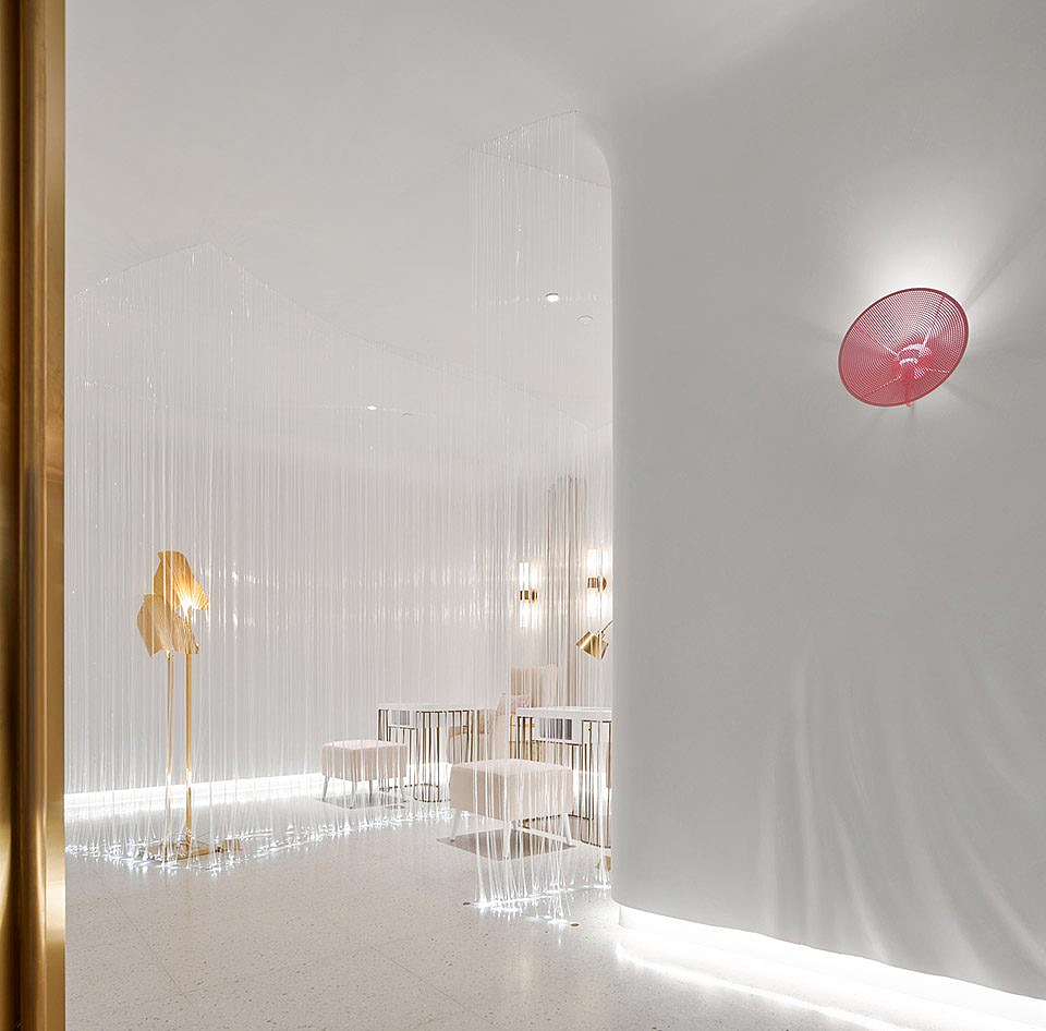 清远美容院装修设计案例|现代风格（图ZMTkxMTcyODg0） - 家装设计 - 站酷设计师建安设计原创素材 - 站酷ZCOOL