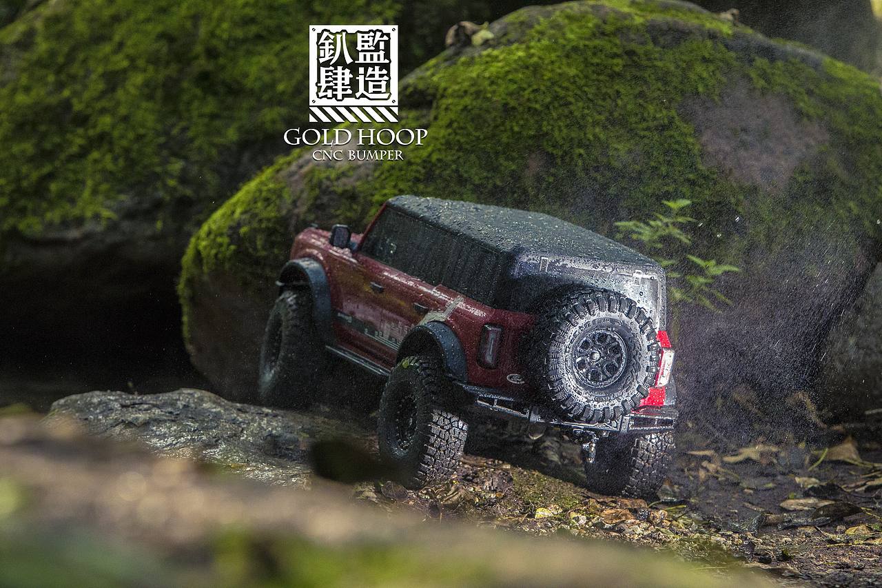RC模型车 TEX4 BRONCO “金箍”前后杠 产品设计制作（图ZMjY4MjI1Mzgw） - 手办/模玩 - 站酷设计师MWM1984原创素材 - 站酷ZCOOL