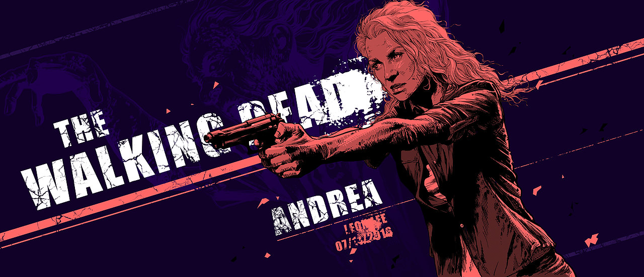 the walking dead（图ZNjM0MjEyODA=） - 创作习作 - 站酷设计师Leon_Lee万叔原创素材 - 站酷ZCOOL