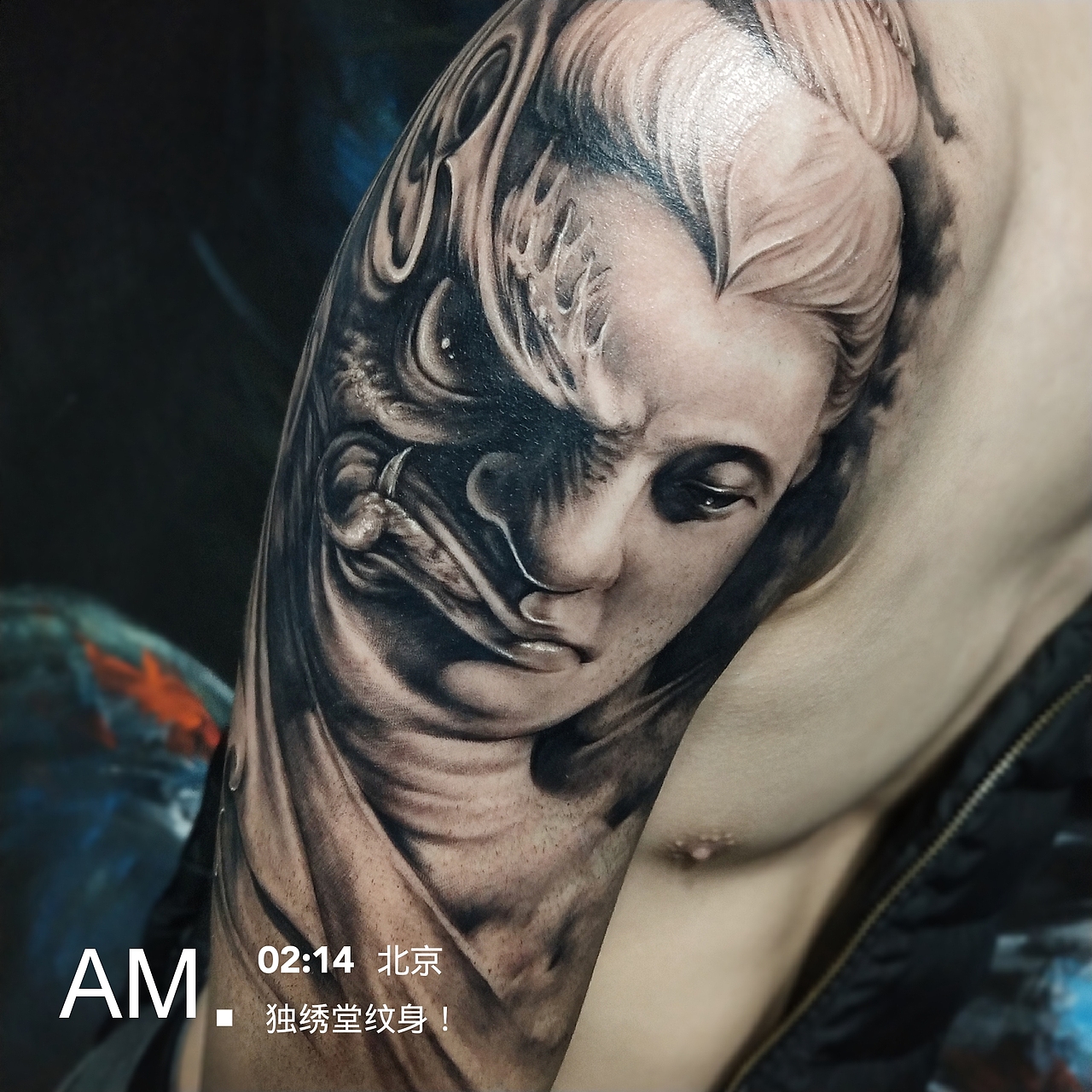 佛与魔！（图ZMTM3MjI4MzI4） - 其他手工艺 - 站酷设计师高老板儿的纹身店原创素材 - 站酷ZCOOL