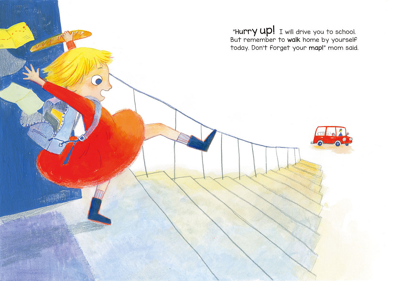 原创绘本《鸟巢地图》