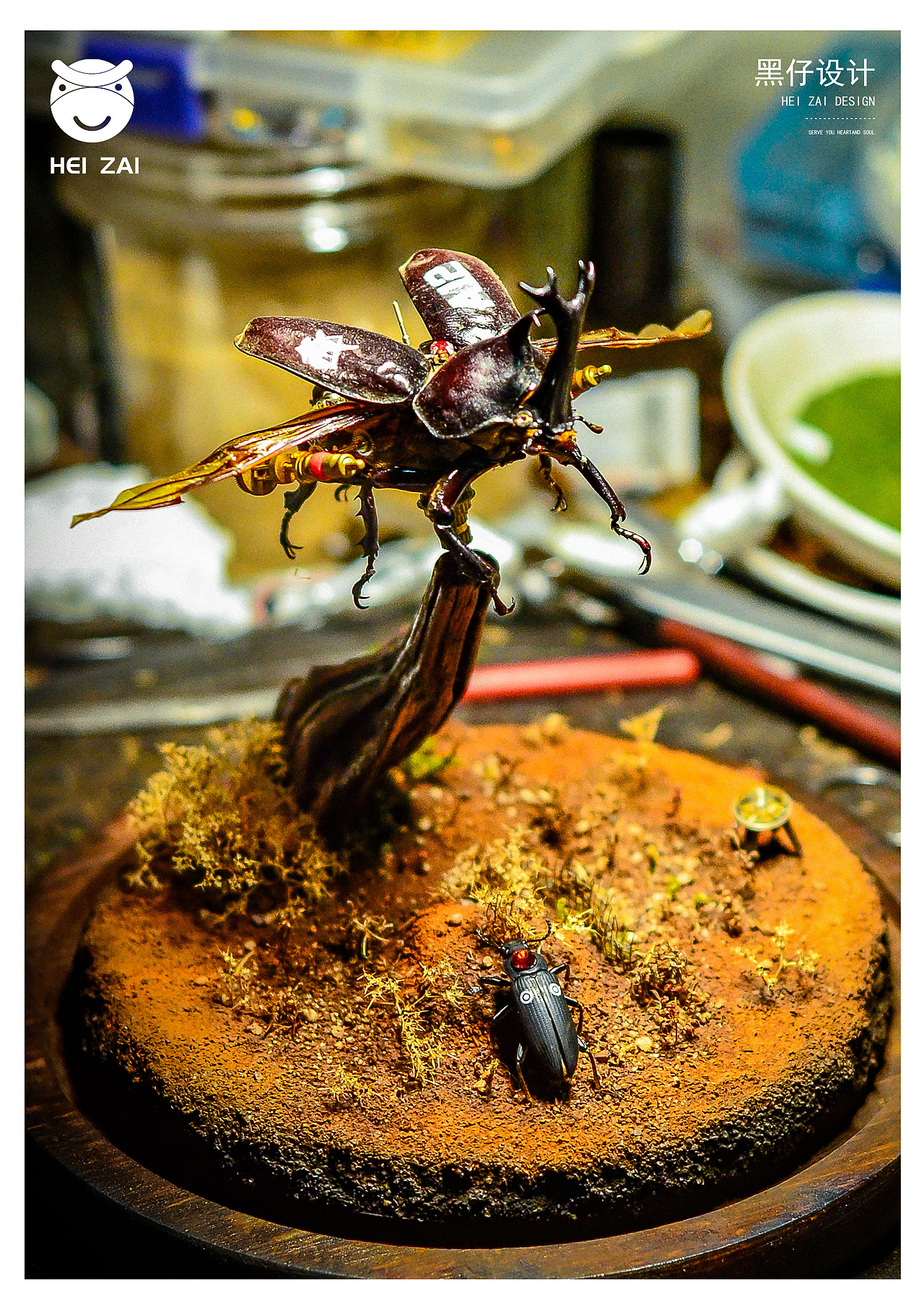 蒸汽朋克甲虫——独角仙