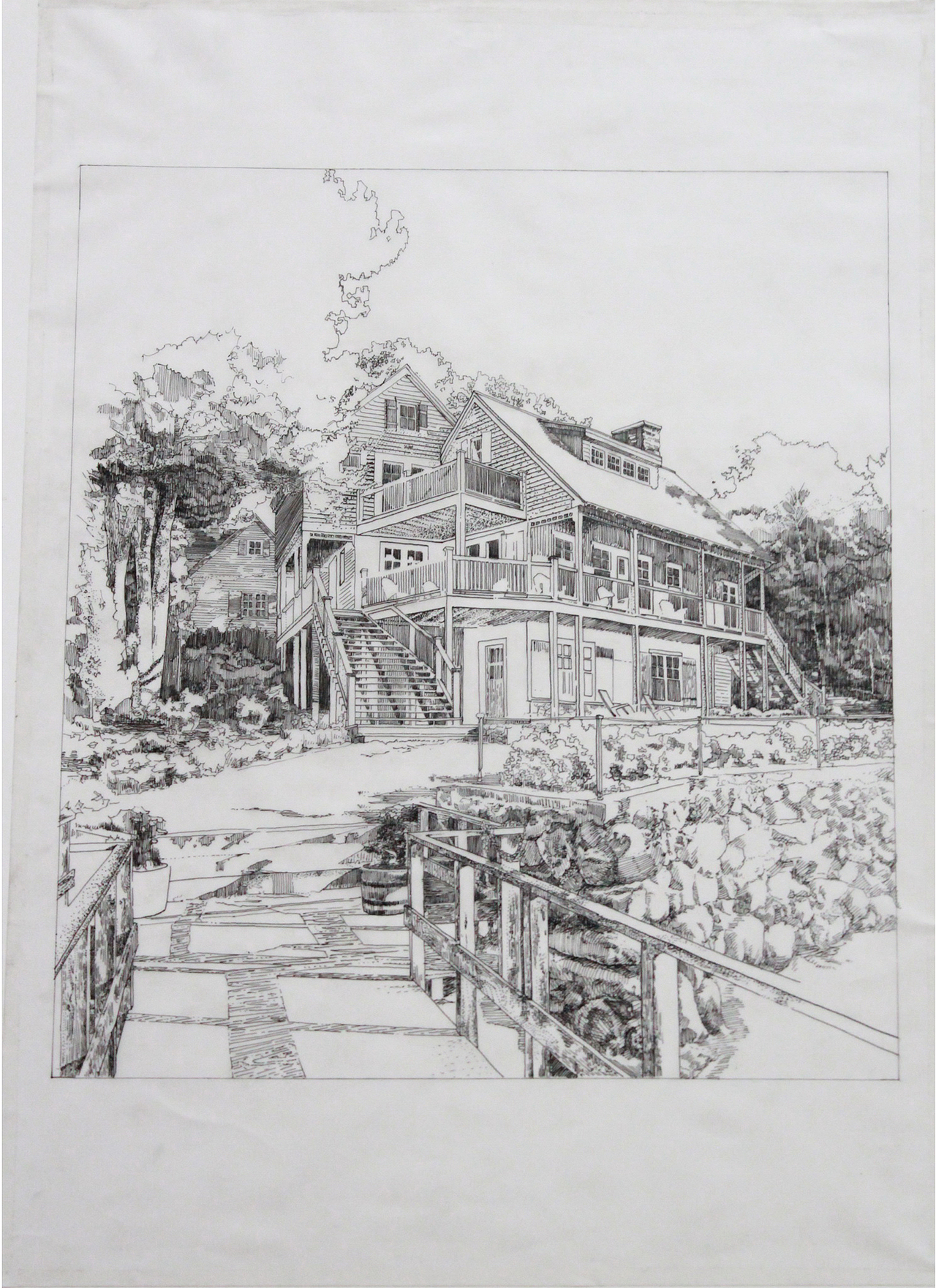 针管笔画（图ZNTc3NjQ2ODA=） - 绘画 - 站酷设计师晕游仙人原创素材 - 站酷ZCOOL