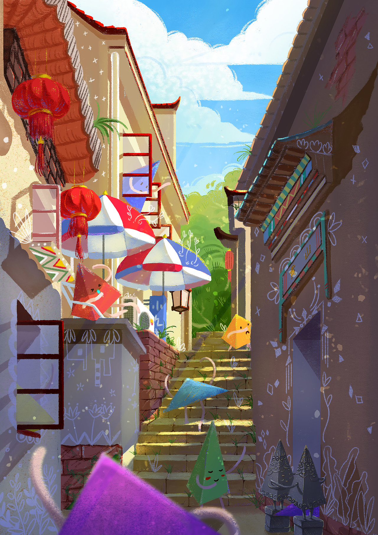 【吉祥物设计】走遍中国之量子家族