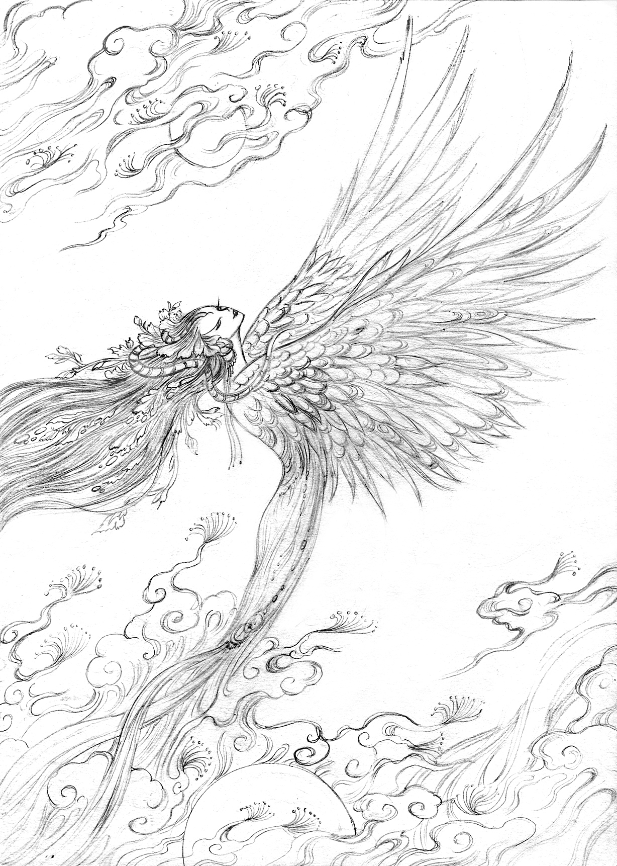 山海经游戏原画 陈丝雨插画（图ZMjA1NTkxNjY0） - 游戏原画 - 站酷设计师丝雨插画原创素材 - 站酷ZCOOL