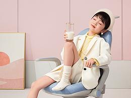 igrow-貝殼椅6.0麂皮絨