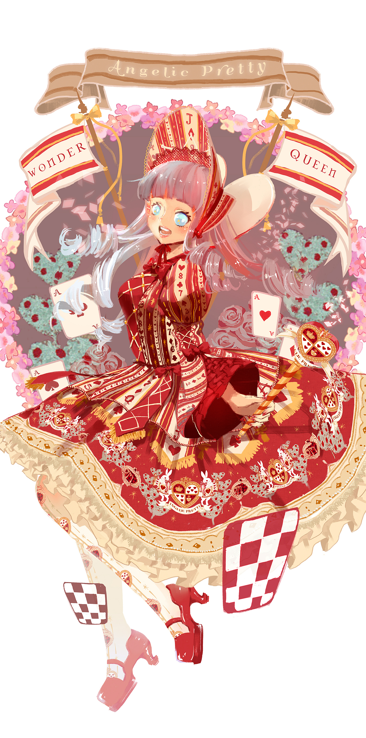 ♠Wonder Queen♥（图ZMjUwMDE4NjQ=） - 商业插画 - 站酷设计师robin喵原创素材 - 站酷ZCOOL