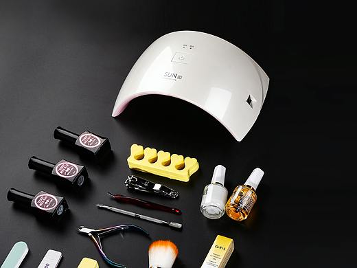 美甲机赠品套装摄影