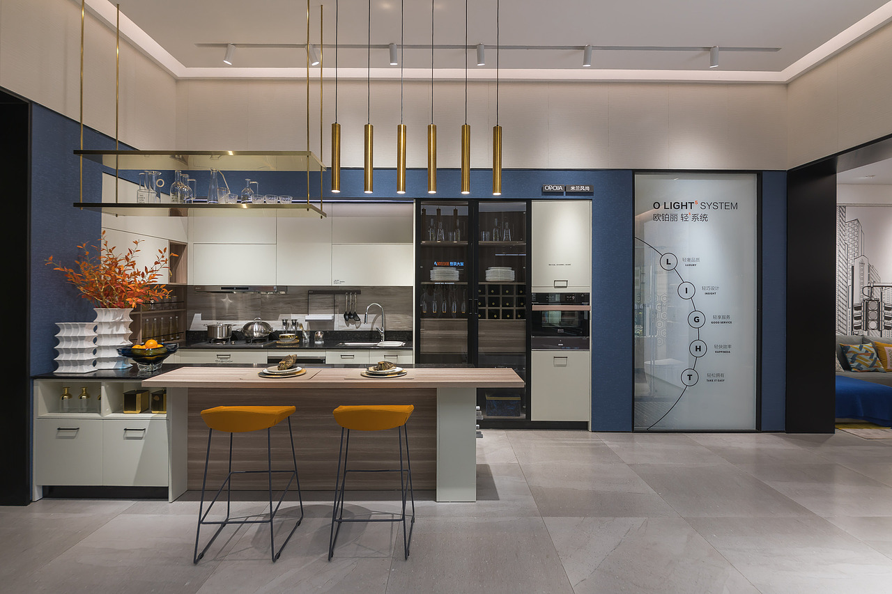 欧派家居橱柜室内空间展示摄影