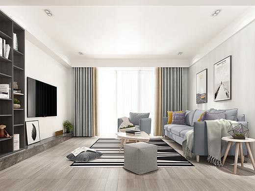 北欧方案二（个人主页-ZNDEyMTU0MTI=） - 家装设计 - 站酷设计师雨墨当铺丶疼爱原创素材 - 站酷ZCOOL