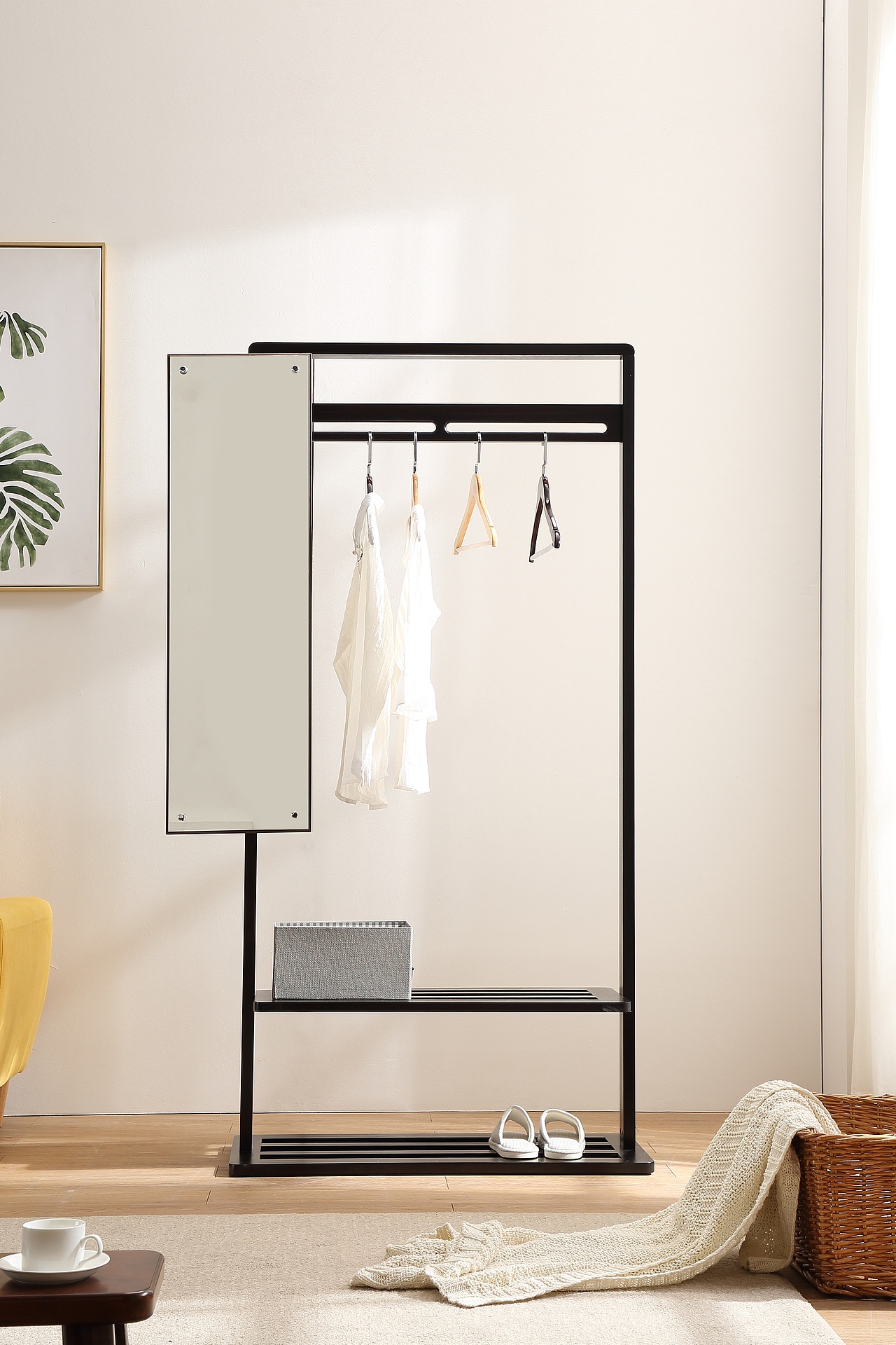 东莞家具拍摄东莞家具摄影东莞衣架柜现场拍摄图