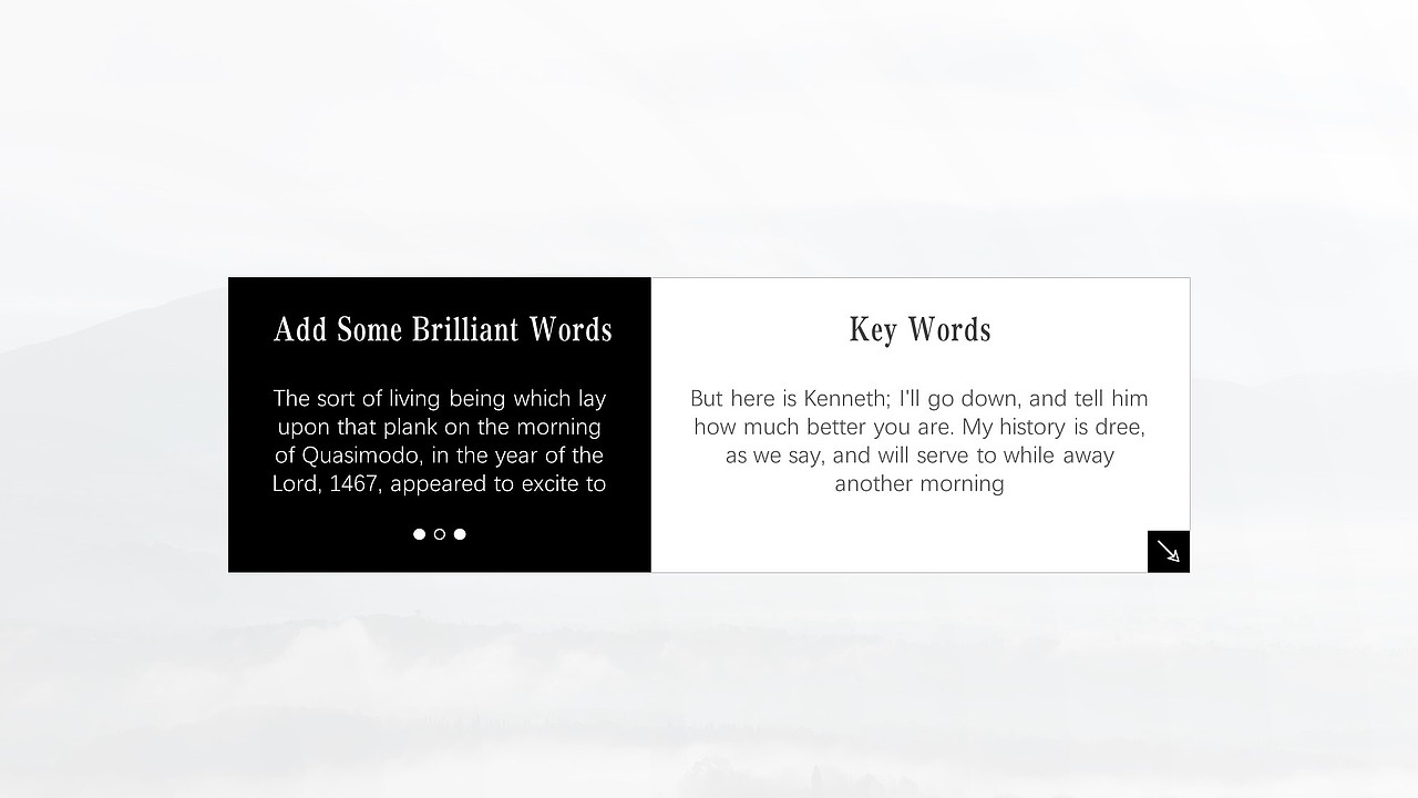 【画眉】渲染·国风·简约·PPT·图表·模板