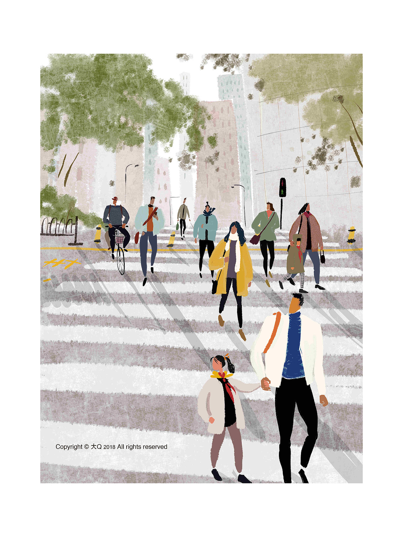 2018大Q插画总结
