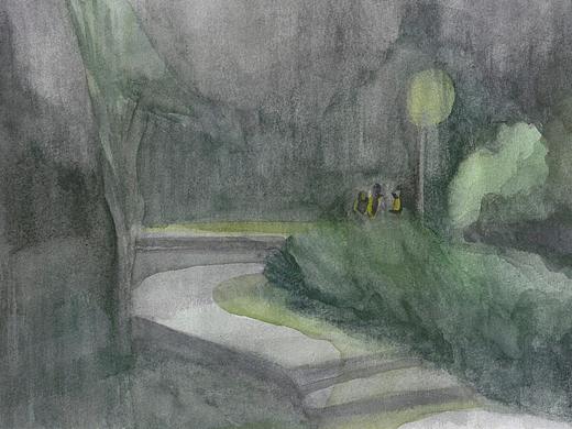 《散 步 集》（個(gè)人主頁(yè)-ZNDkyMzg0NzY=） - 繪畫(huà) - 站酷設(shè)計(jì)師Dnyom原創(chuàng)素材 - 站酷ZCOOL