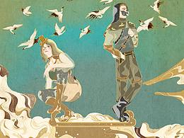 淘寶人生X東方名畫~鶴歸